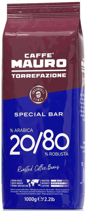 Kafijas pupiņas MAURO Special bar 20/80 1kg